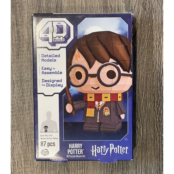 4D Build Other - 4D Build Harry Potter Character 3D Puzzle Model Kit 87 Pcs NEW